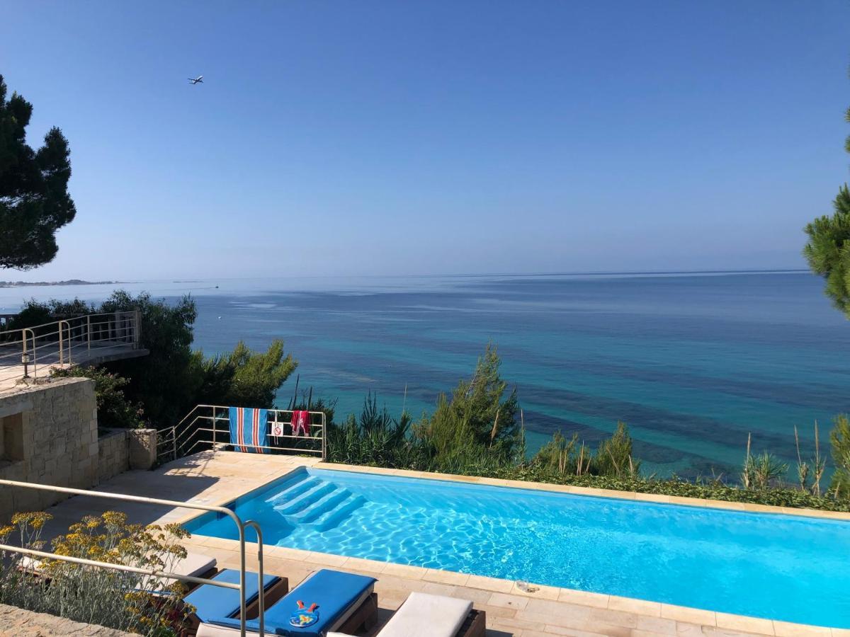 Villaparadiso Beach Front Villa Makris Gialos Argostoli  Buitenkant foto