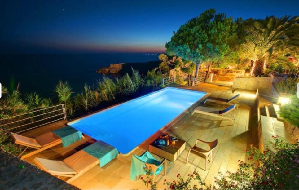 Villaparadiso Beach Front Villa Makris Gialos Argostoli  Buitenkant foto