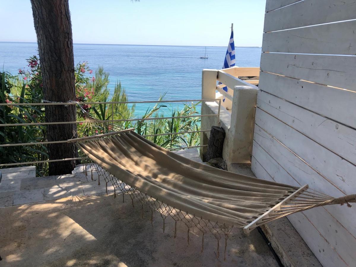 Villaparadiso Beach Front Villa Makris Gialos Argostoli  Buitenkant foto